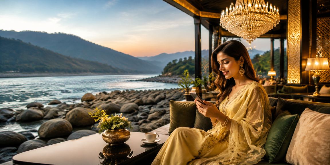 সিলেটে মোবাইলে bKash পেমেন্ট করছেন একজন ব্যবহারকারী